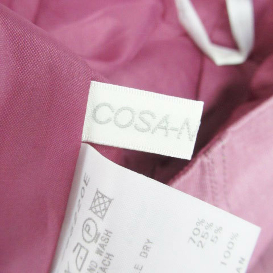 コーザノストラ フレアスカート ロング丈 40 ピンク レディースのスカート(ひざ丈スカート)の商品写真