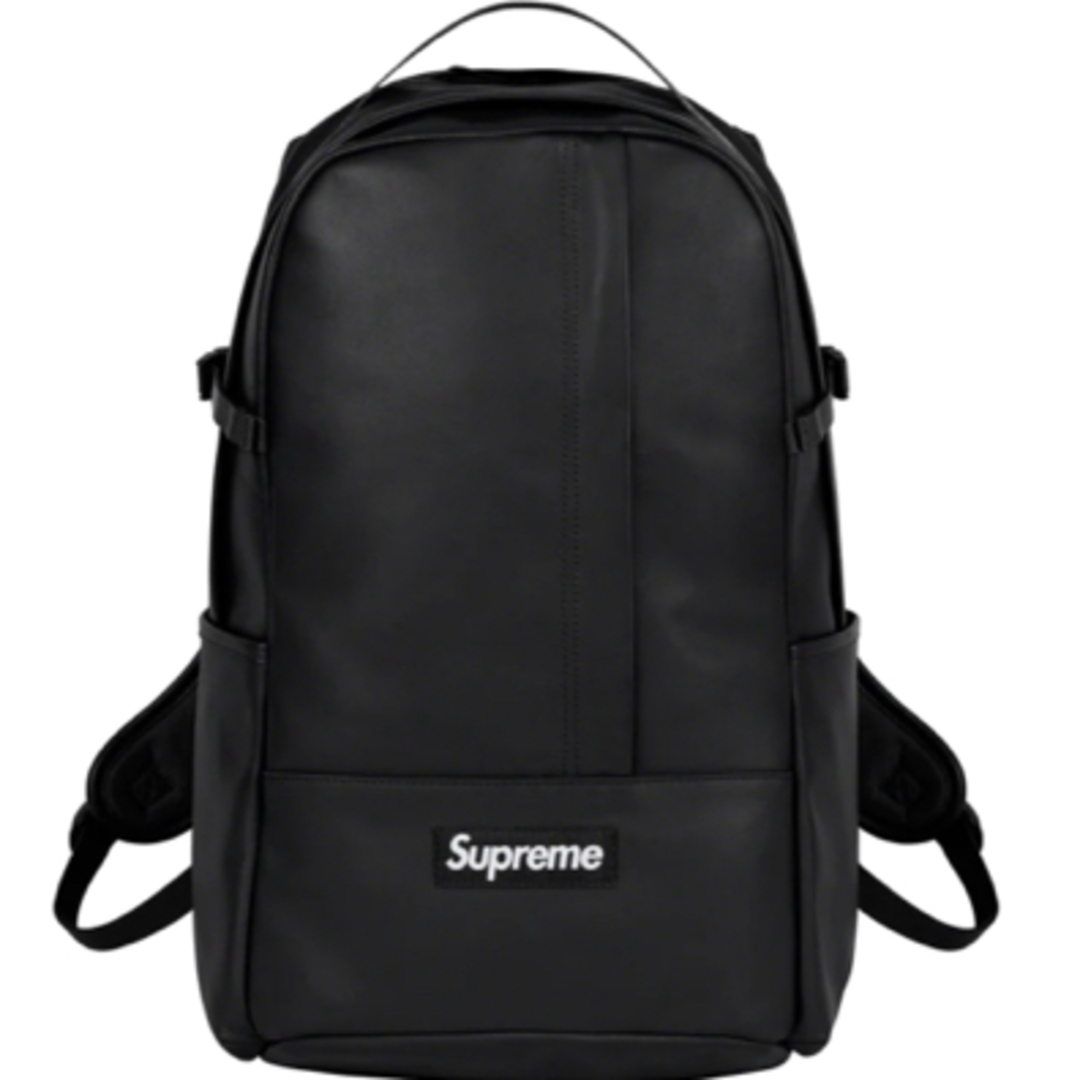 Supreme - Supreme Leather Backpack Black リュック ブラック