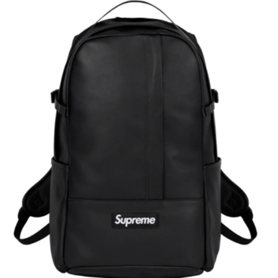 Supreme Leather Backpack Black リュック ブラック