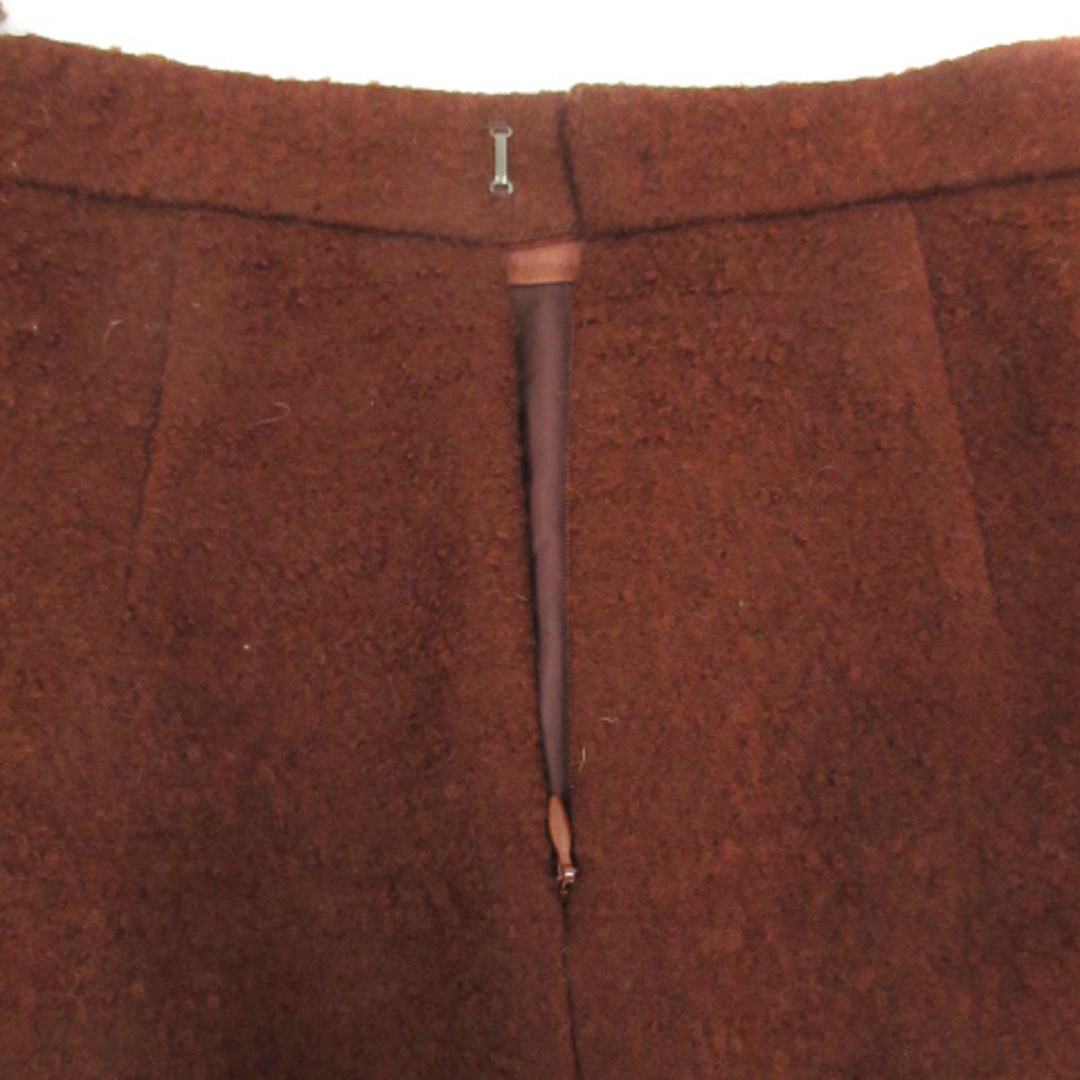 ROPE’(ロペ)のロペ タイトスカート ロング丈 ウール スリット 無地 38 茶 ブラウン レディースのスカート(ロングスカート)の商品写真