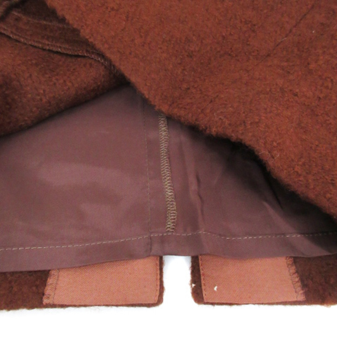 ROPE’(ロペ)のロペ タイトスカート ロング丈 ウール スリット 無地 38 茶 ブラウン レディースのスカート(ロングスカート)の商品写真