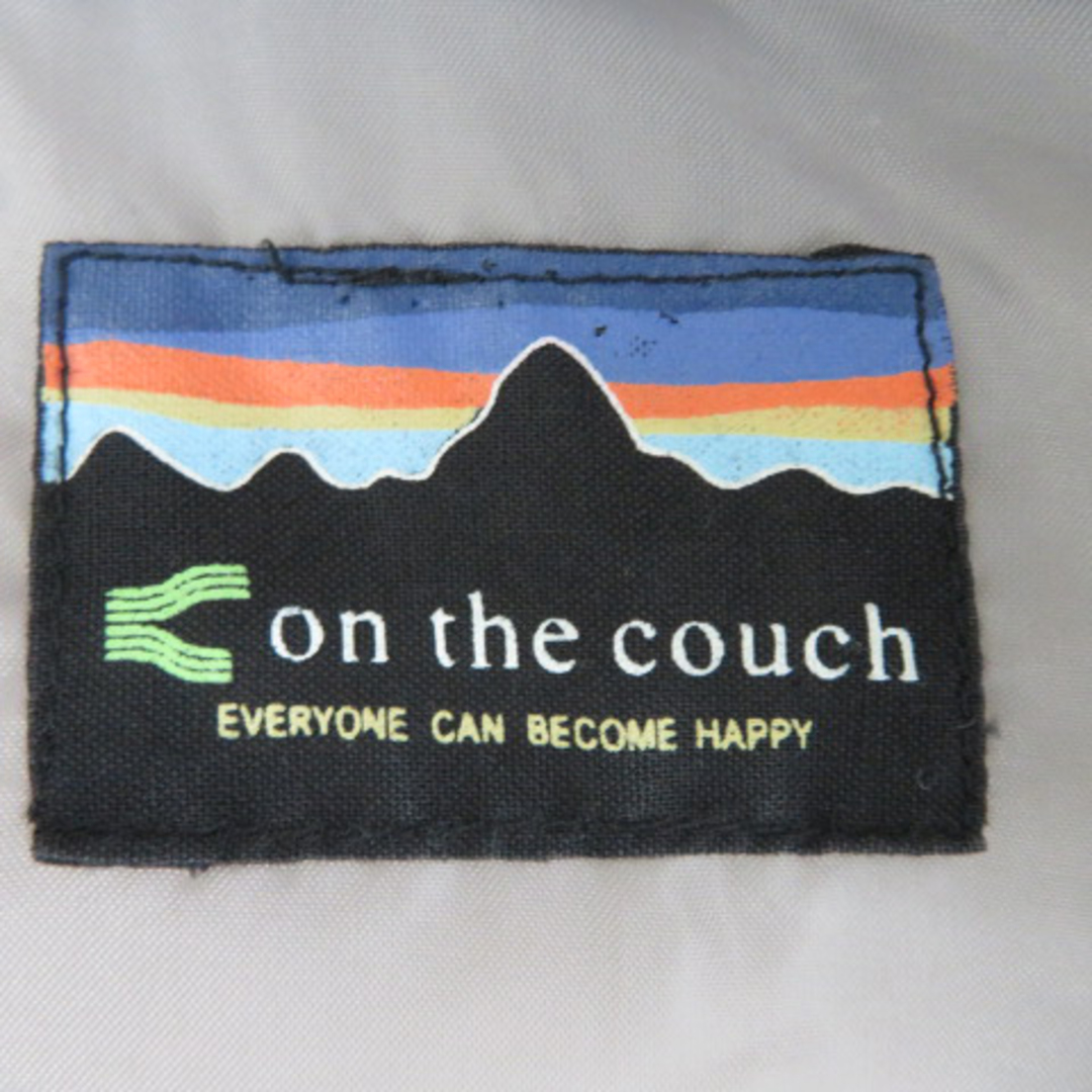 on the couch(オンザカウチ)のオンザカウチ ダウンジャケット ダウンベスト 2way ボリュームカラー グレー レディースのジャケット/アウター(ダウンジャケット)の商品写真