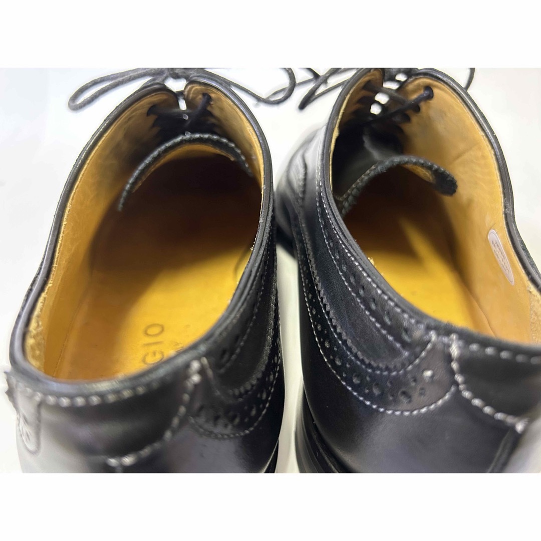 OTSUKA SHOE(オーツカ)の【 美品 】PALAJIO 大塚製靴 ウイングチップシューズ 25.5センチ メンズの靴/シューズ(ドレス/ビジネス)の商品写真