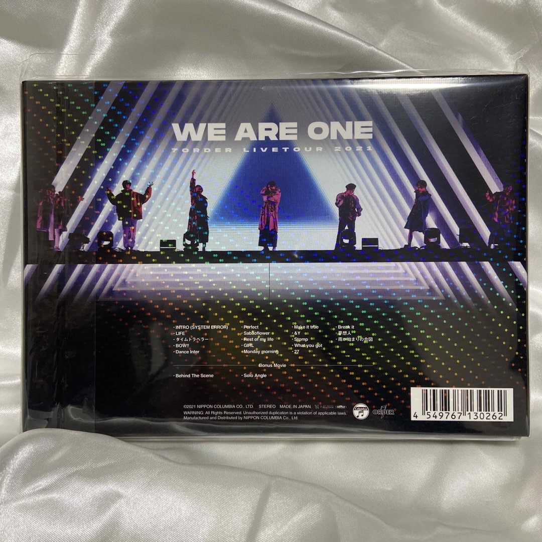 7ORDER WE ARE ONE Blu-ray 初回プレス分