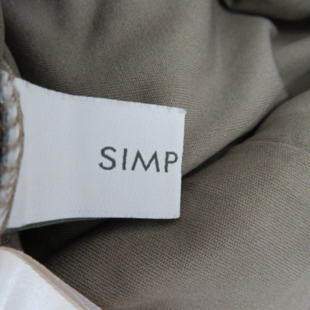 Simplicite(シンプリシテェ)のシンプリシテェ タイトスカート ミモレ丈 スリット スエード調 無地 M レディースのスカート(ひざ丈スカート)の商品写真