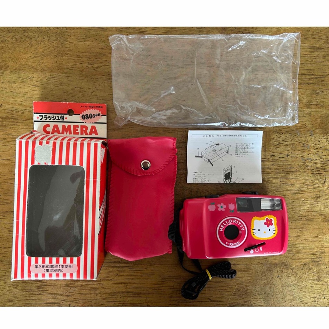 極上品 ハローキティ ポラロイド カメラ なぞれ ヴィンテージ