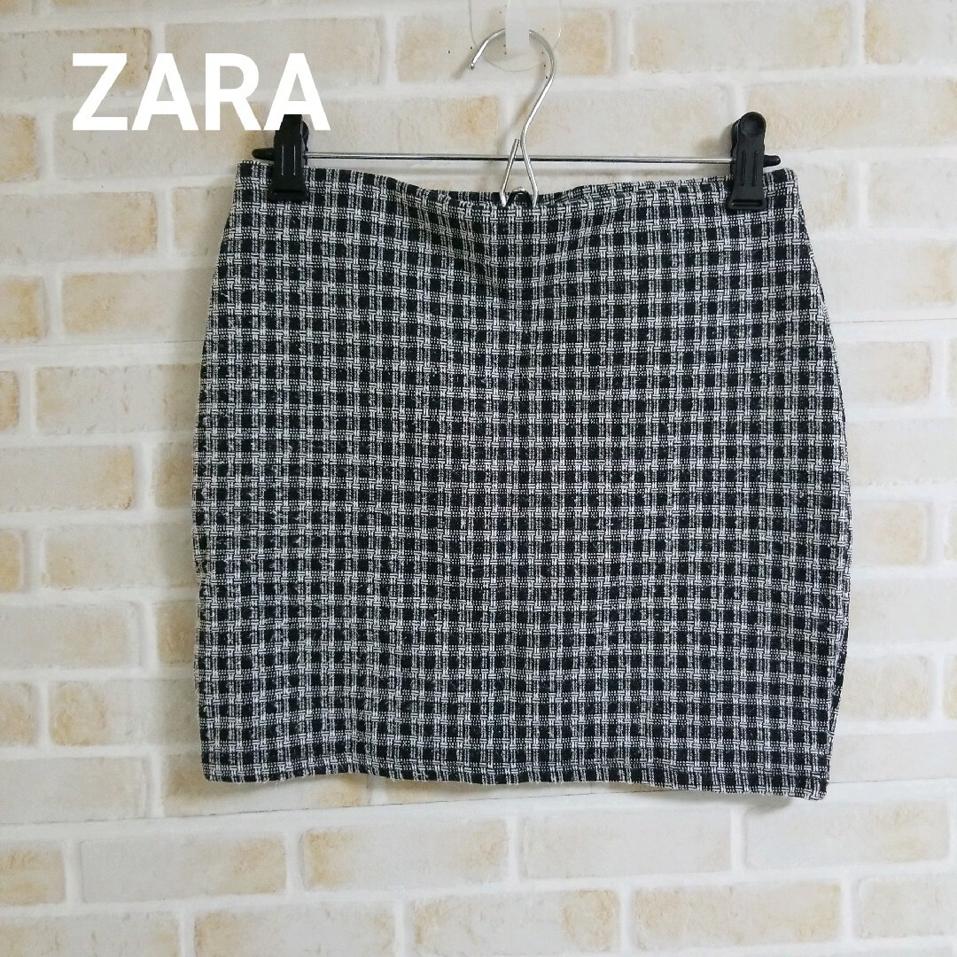 ZARA(ザラ)のZARA チェックミニスカート レディースのスカート(ミニスカート)の商品写真
