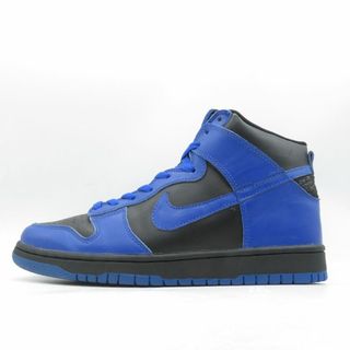 ナイキ(NIKE)のNIKE 2000 DUNK HIGH FOOT ACTION  BLACK&VROYAL (スニーカー)