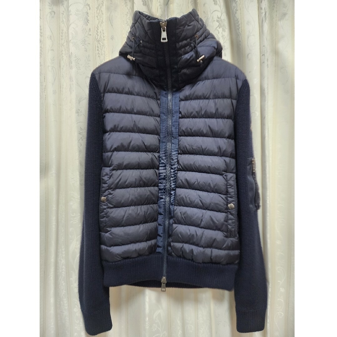 【中古美品】 MONCLER モンクレール ハイブリッドダウンニット