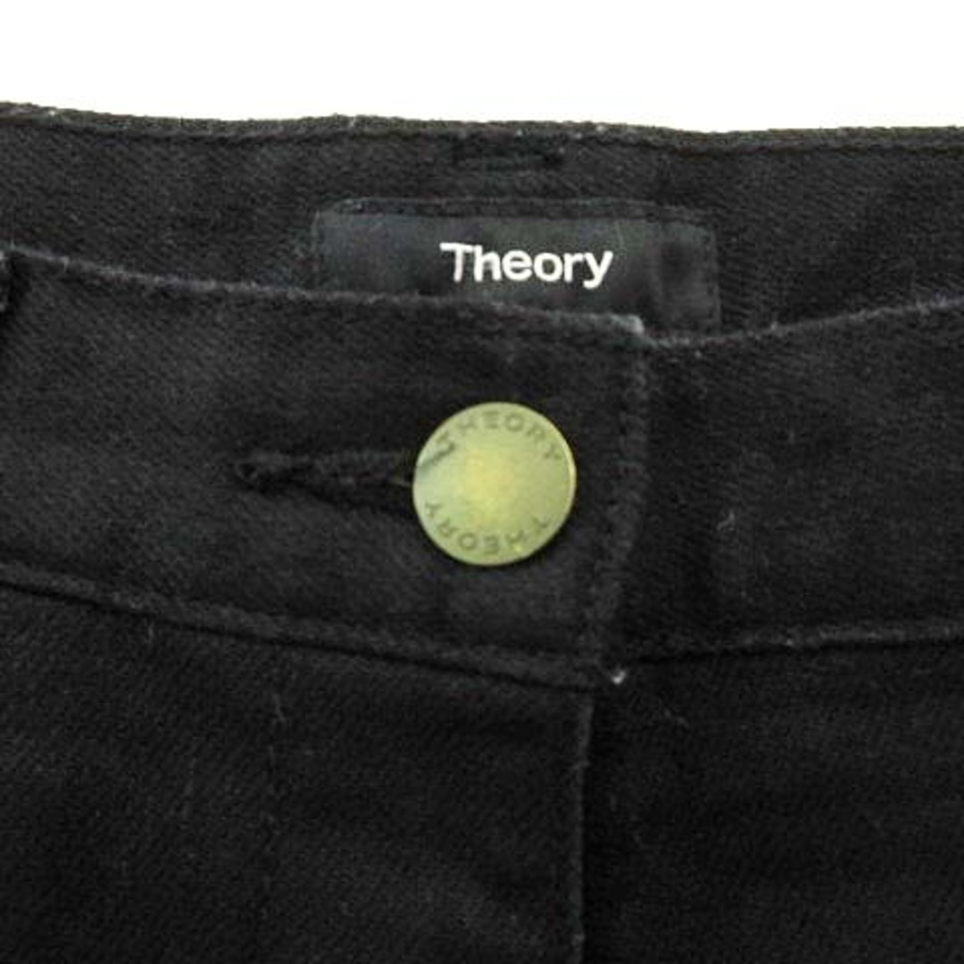 theory(セオリー)のセオリー 22SS デニムパンツ  TREECA D FI テーパード S 黒 レディースのパンツ(デニム/ジーンズ)の商品写真