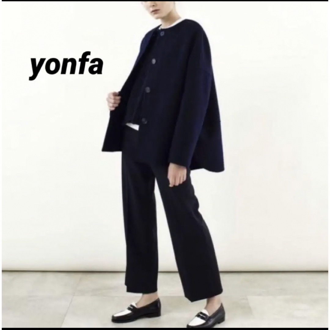 ENFOLD■YONFA■カシミヤウールポンチョ■Sサイズ■