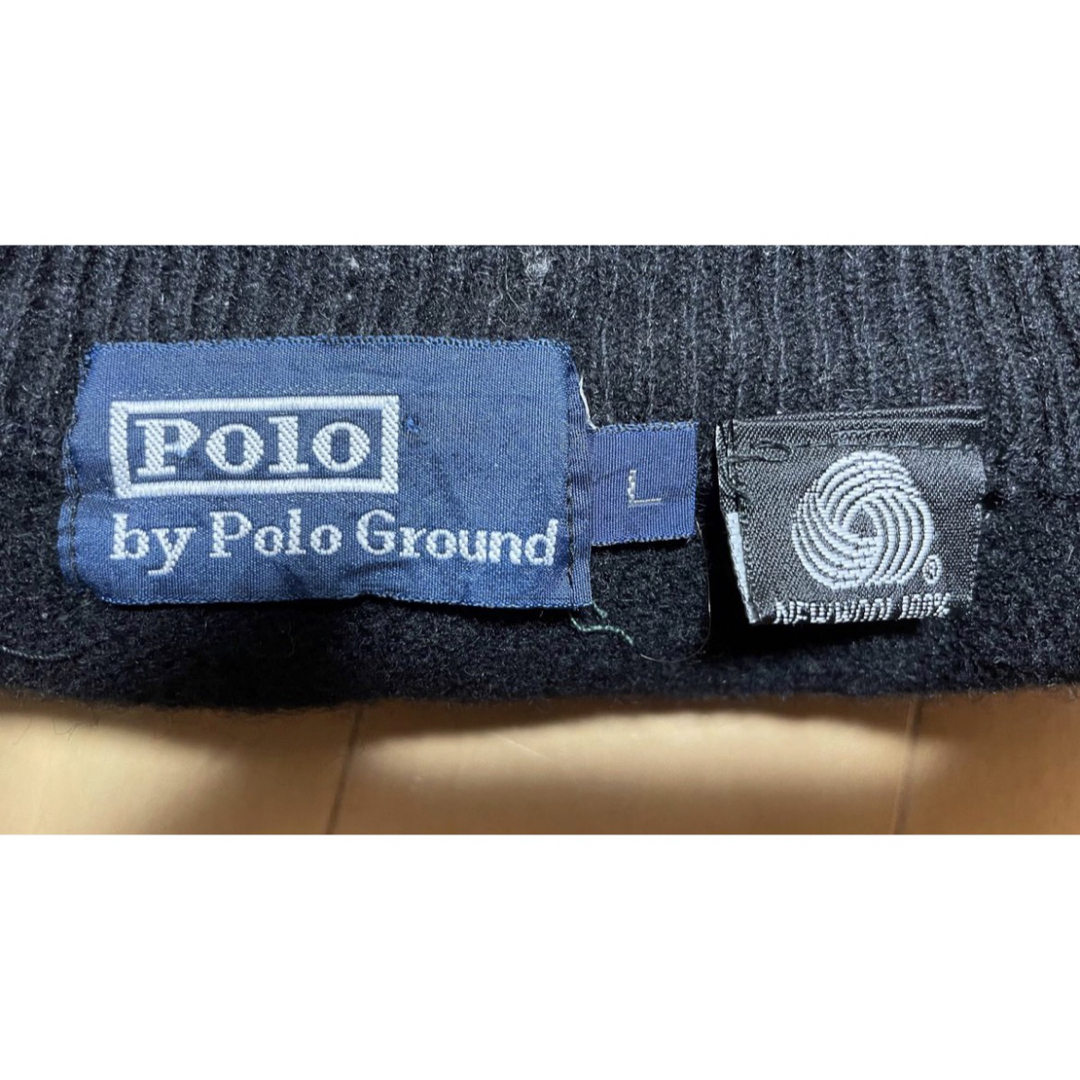 POLO RALPH LAUREN(ポロラルフローレン)の90s  ポロ ラルフローレン ポロベアプリント セーター メンズのトップス(ニット/セーター)の商品写真