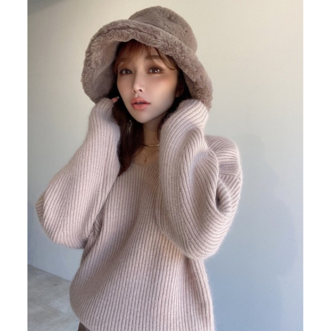eimy istoire - eimy istoire 21AW オーバーサイズVネックニット ...