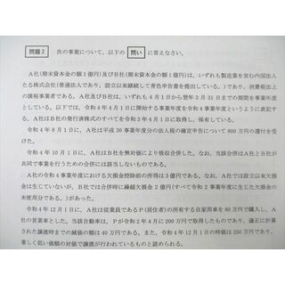 VI26-004 CPA会計学院 公認会計士試験 論文直前答練 監査論/経営学