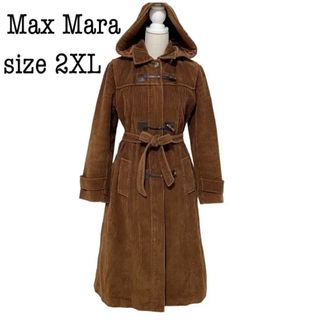 ウィークエンドマックスマーラ(Weekend Max Mara)の美品　Max Mara   コーデュロイ　ダッフルコート　裏地キルティング(ロングコート)