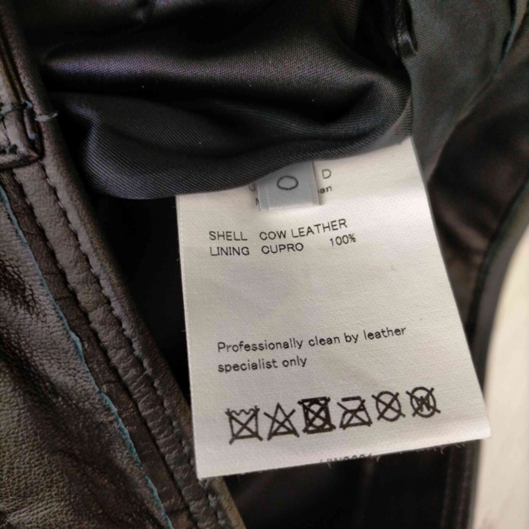 UNUSED(アンユーズド)のUNUSED(アンユーズド) カウレザーバイカーパンツ メンズ パンツ メンズのパンツ(その他)の商品写真