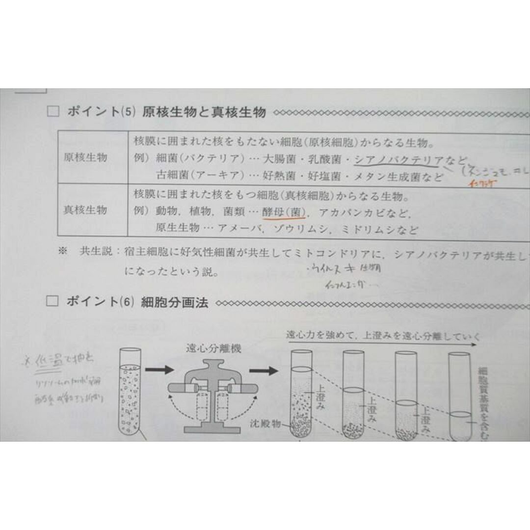 VI25-069 駿台 生物S Part1/2 テキスト通年セット 2022 計4冊 37M0D