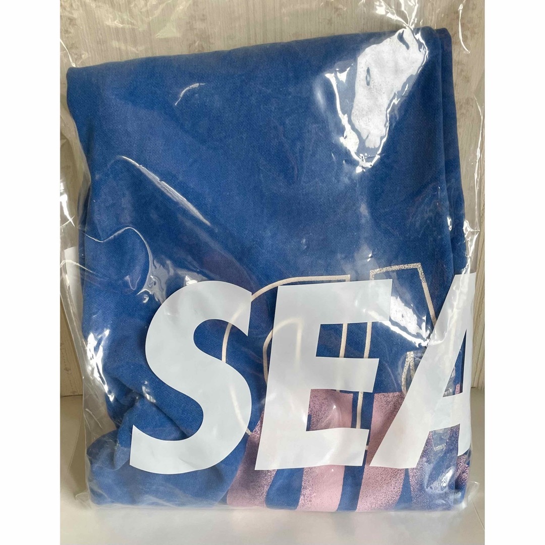 SEA (P-DYE) SWEAT PANTS / BLUE_PEACH