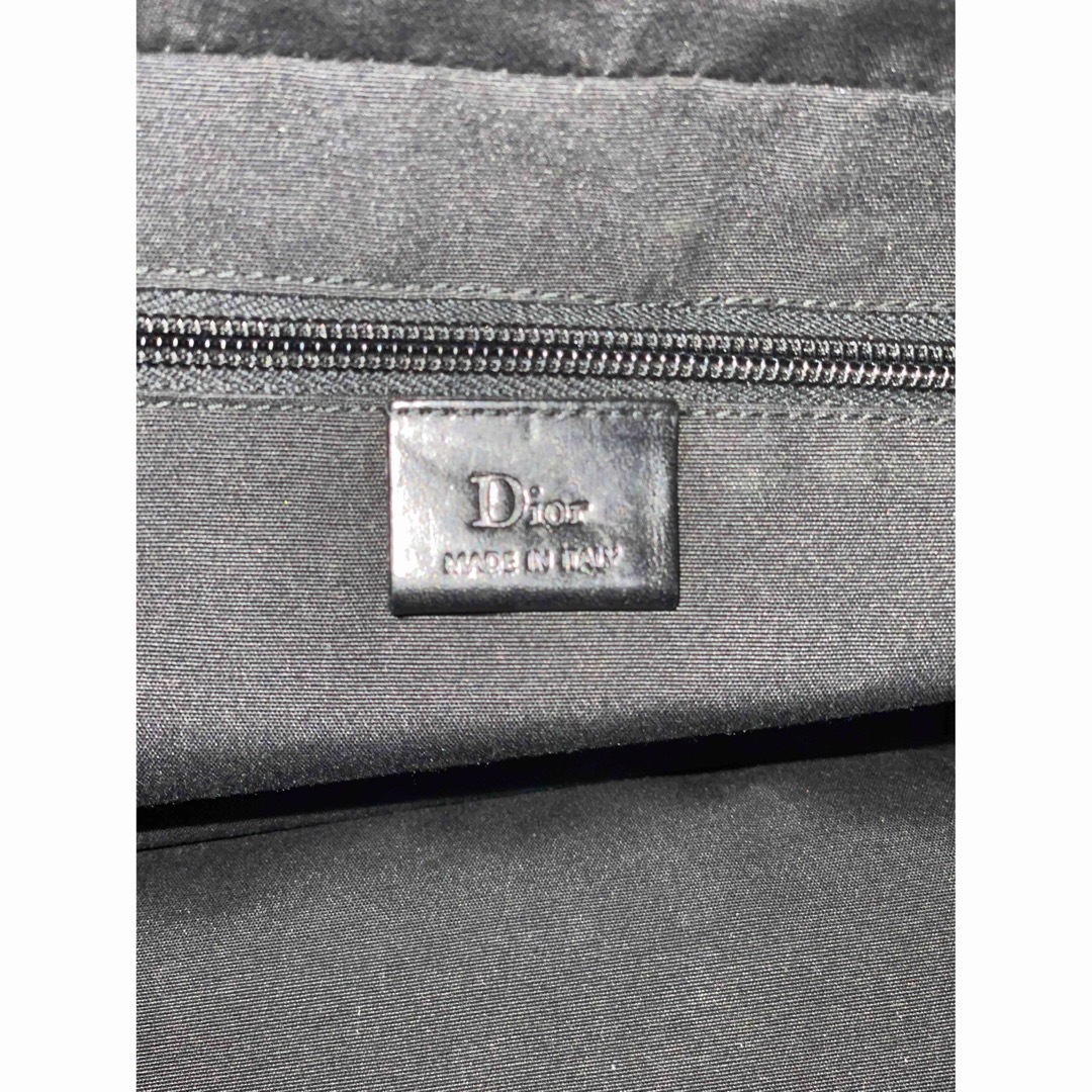 【限定価格】DIOR HOMME ディオール・オム ボストンバッグ ドラム 2WAY ハンドバッグ ショルダーバッグ ロゴ総柄 かばん 鞄 キャンバス  レザー   ブラック 黒 シルバー金具 メンズ 定番【品】