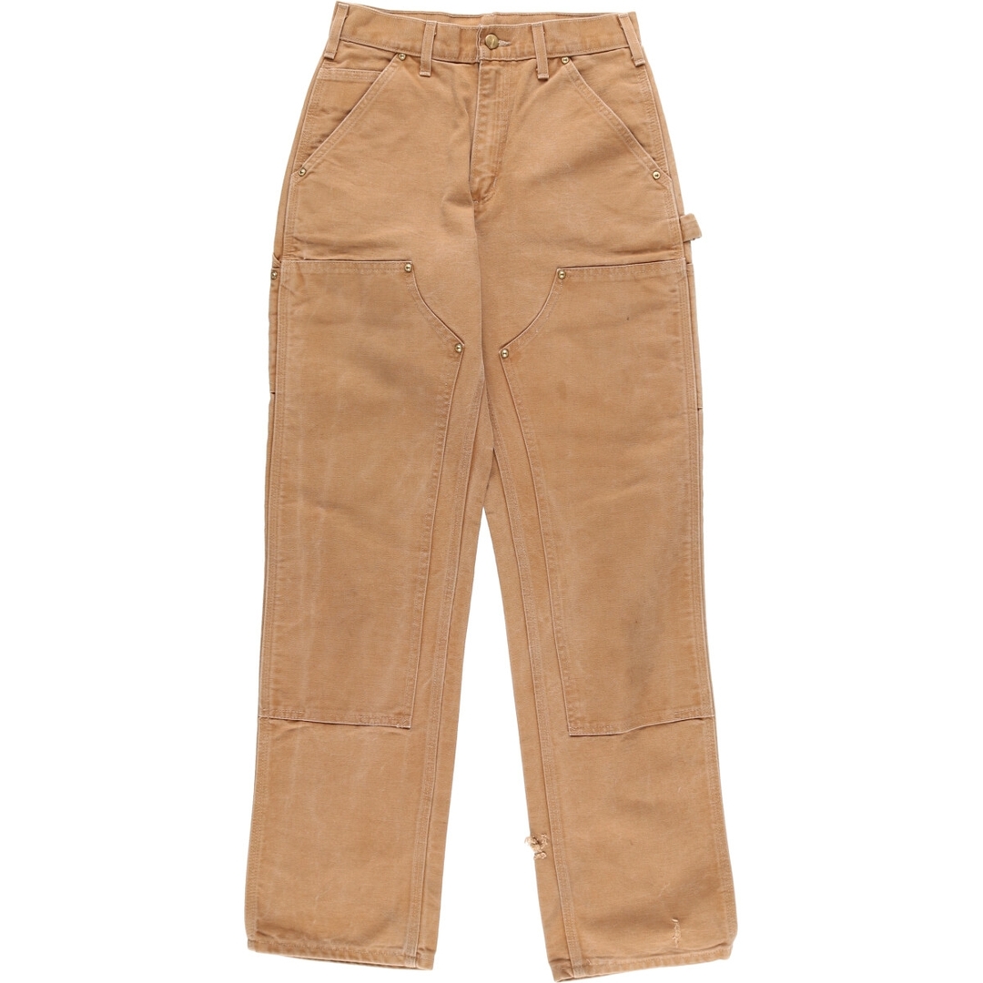 71cm股上90年代 カーハート Carhartt Dungaree Fit ダック ペインターパンツ USA製 レディースL ヴィンテージ /eaa387705