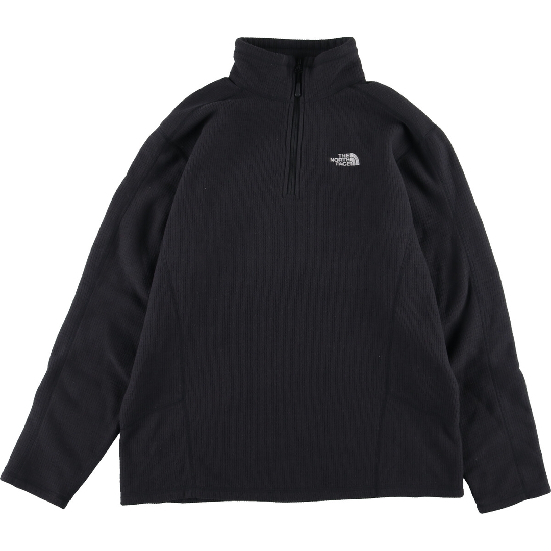 LG着丈ザノースフェイス THE NORTH FACE ハーフジップ フリースプルオーバー メンズL /eaa349573