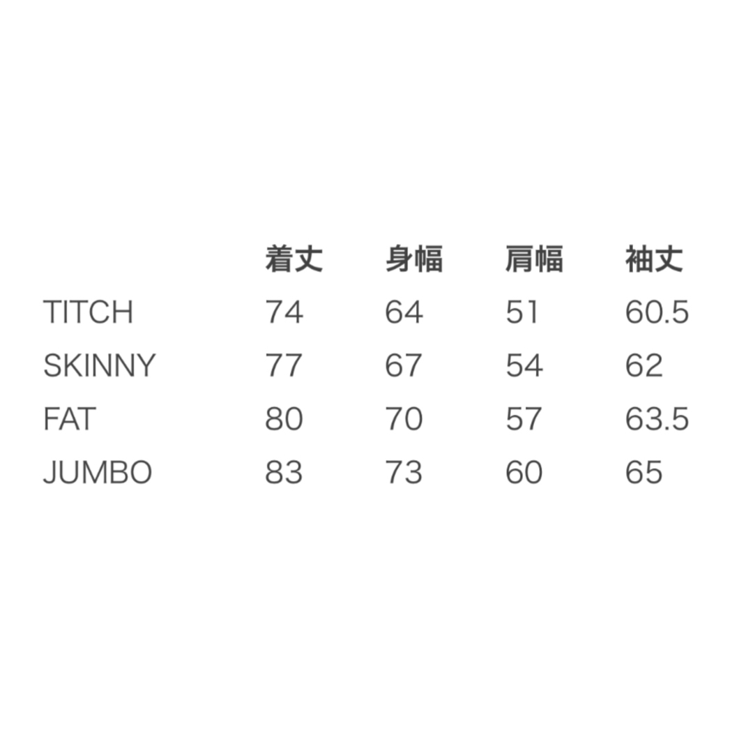 【新品未使用】FAT エフエーティー ブルゾン SKINNYサイズ