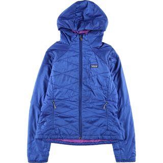 パタゴニア(patagonia)の古着 00年製 パタゴニア Patagonia マイクロパフフーディ 83987F0 中綿パーカー パファージャケット レディースS /eaa386229(ダウンジャケット)