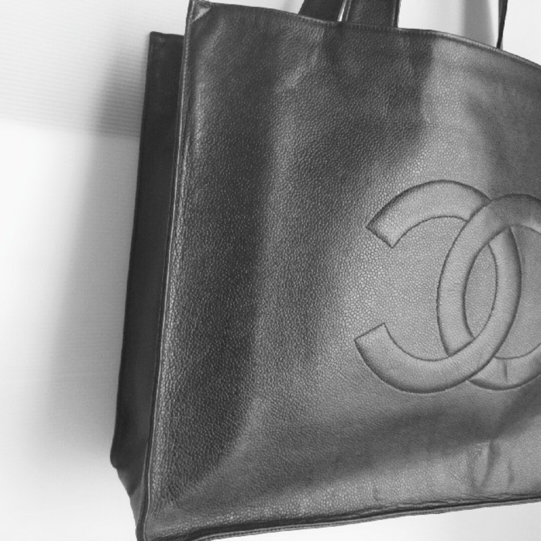 CHANEL(シャネル)のSALE シャネル CHANEL ショルダー トートバッグ大 黒 レディースのバッグ(ショルダーバッグ)の商品写真