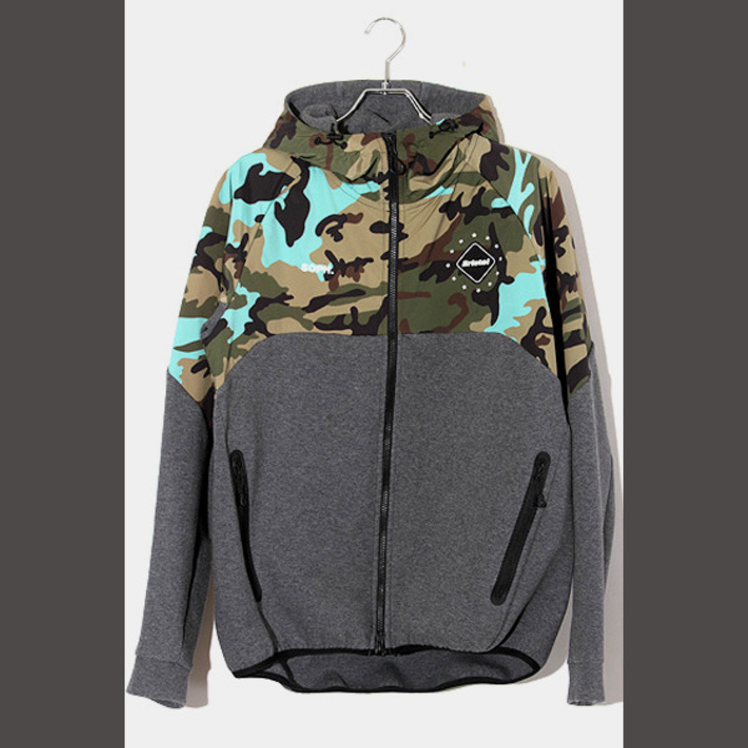 22AW FCRB SIZE:L VENTILATION HOODIE-