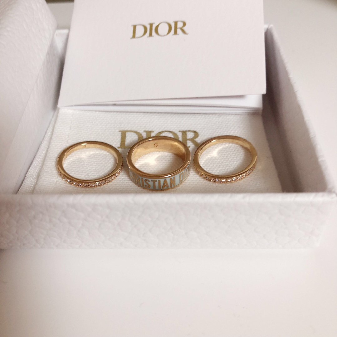 付属品すべてありChristian DIOR CODE リングセット 2023SS限定