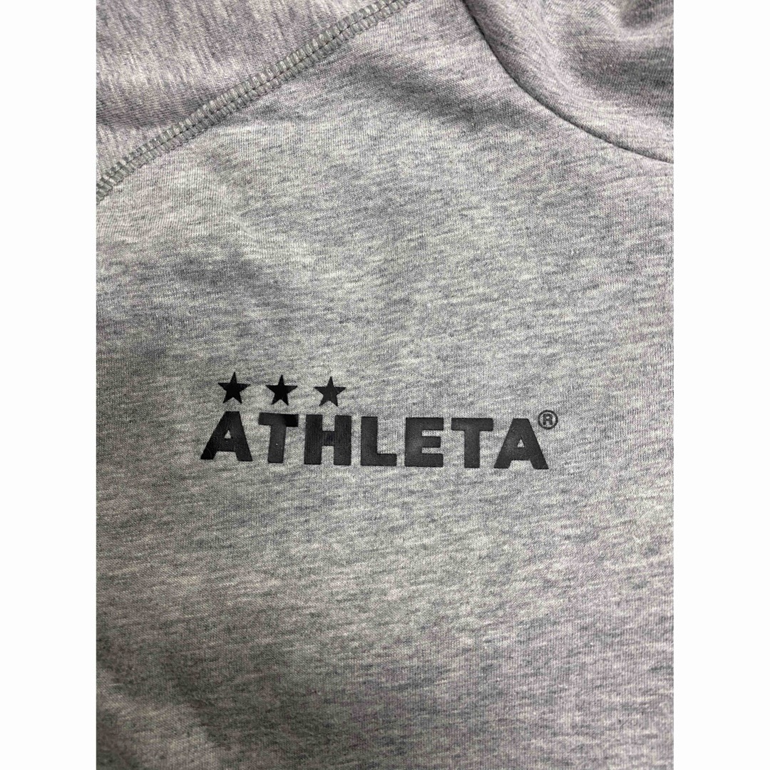 ATHLETA(アスレタ)の☆極美品！　アスレタ　ATHLETA フードパーカー フルジップ防風 ☆ スポーツ/アウトドアのサッカー/フットサル(ウェア)の商品写真