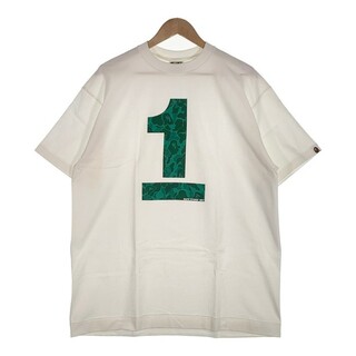 アベイシングエイプ(A BATHING APE)のA BATHING APE アベイシングエイプ 渋谷店OPEN1周年記念 プリントTシャツ ホワイト Size XL(Tシャツ/カットソー(半袖/袖なし))