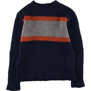 古着 アメリカンイーグル AMERICAN EAGLE OUTFITTERS ライン入り ニットセーター メンズXL /eaa359127(ニット/セーター)