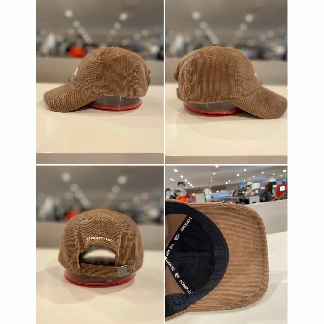 THE NORTH FACE(ザノースフェイス)のラスト1点　ノースフェイス　ホワイトレーベル　CORDUROY BALL CAP レディースの帽子(キャップ)の商品写真