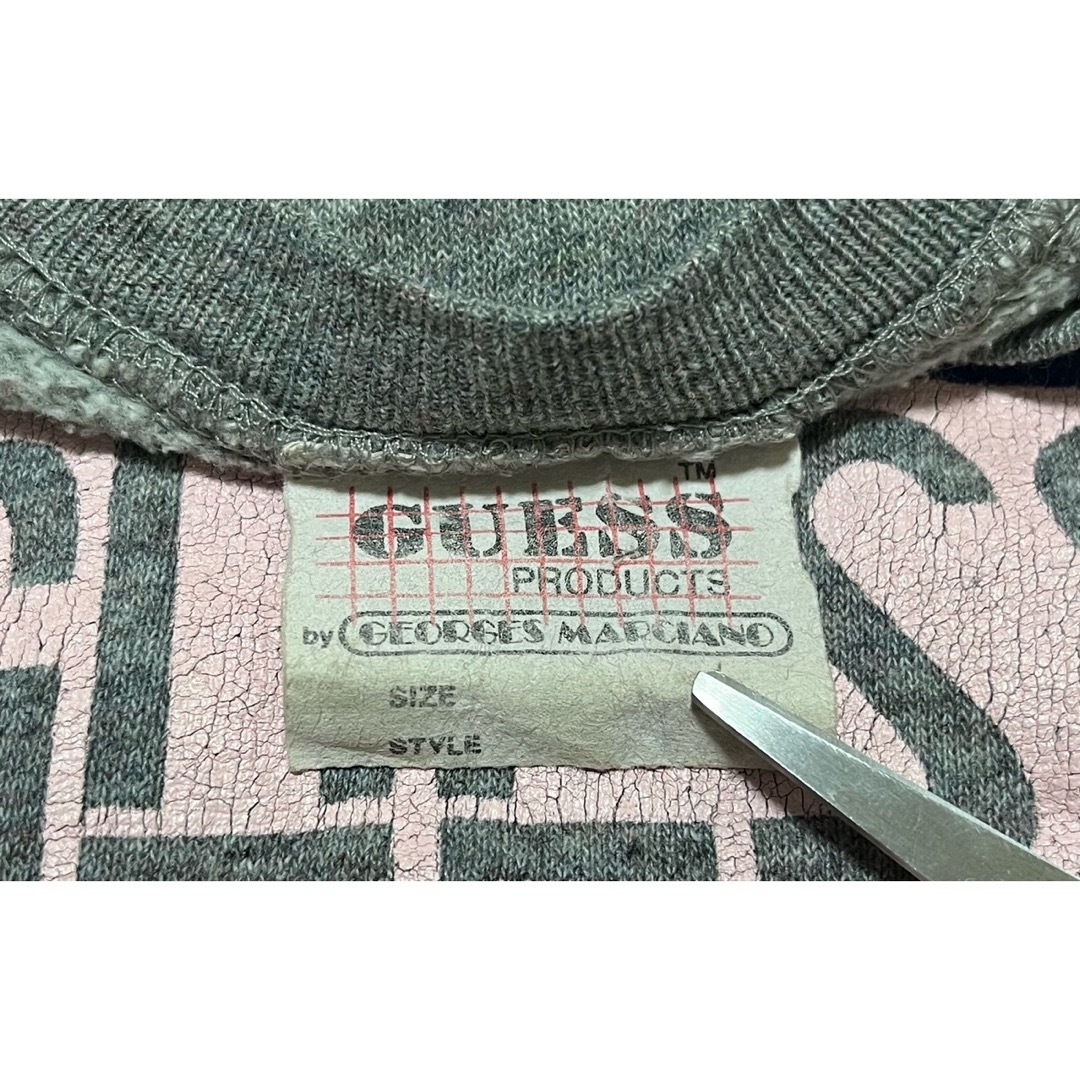 GUESS(ゲス)の希少 90s USA製 guess  スウェット トレーナー 常田大希 メンズのトップス(スウェット)の商品写真