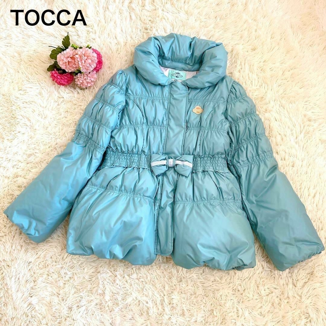 TOCCA - 美品☆トッカ パウダリーリボンダウンコート ダウンジャケット