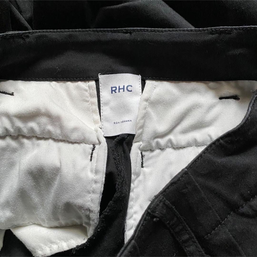 Ron Herman(ロンハーマン)の■本日のみRHC Wide Chino Pants ブラック XS ワイドチノ レディースのパンツ(チノパン)の商品写真