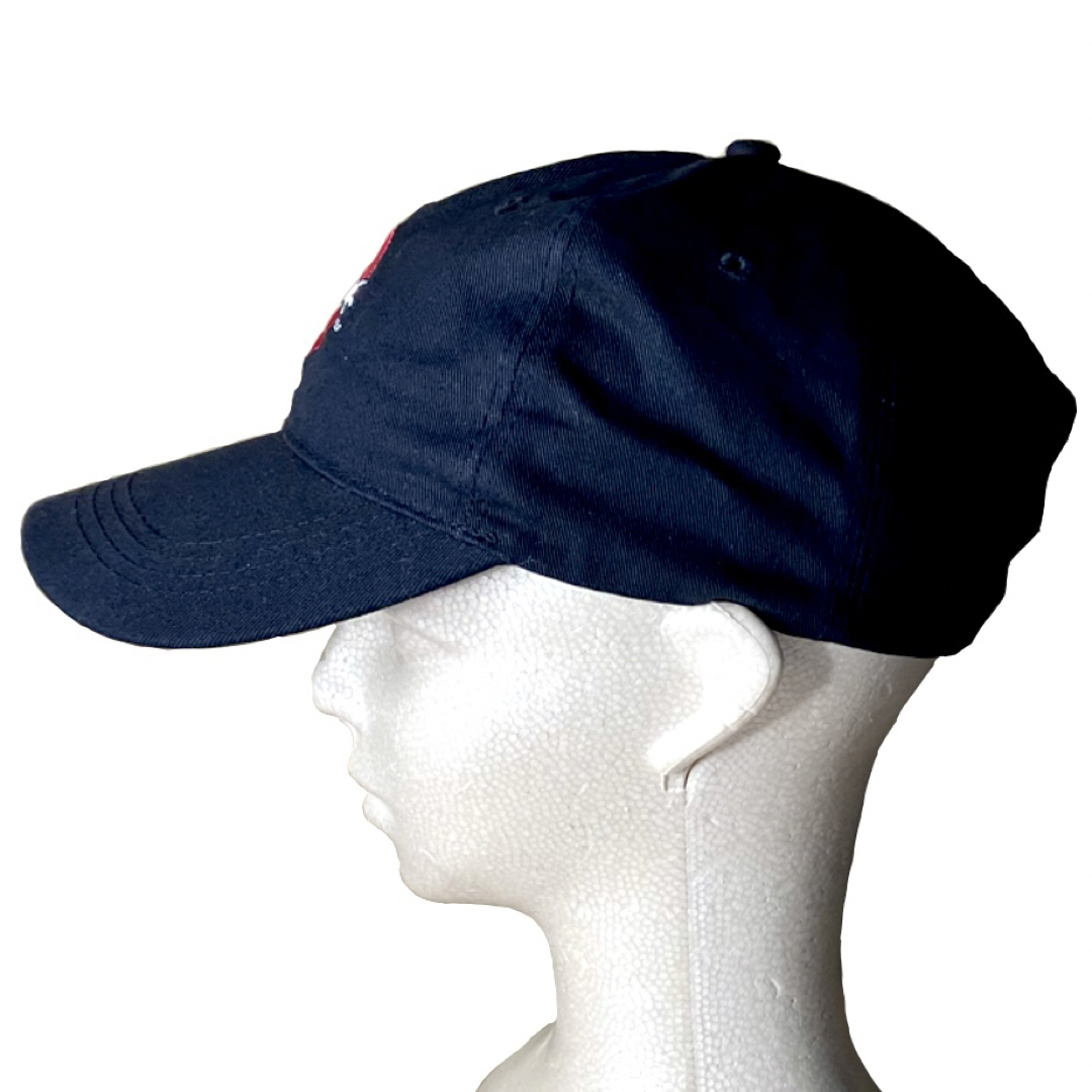 レア🚫ゴーストバスターズ 刺しゅう入り 帽子 キャップ カーブキャップ 黒 レディースの帽子(キャップ)の商品写真