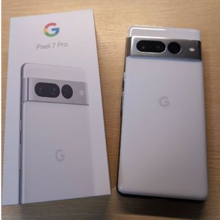 グーグルピクセル(Google Pixel)の【マラソン期間値下げ】Pixel 7 Pro Snow 128GB(スマートフォン本体)