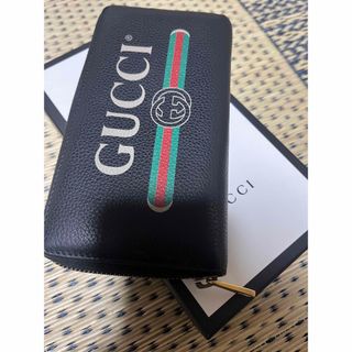 グッチ(Gucci)のGUCCI グッチ　長財布　ラウンドファスナー(長財布)