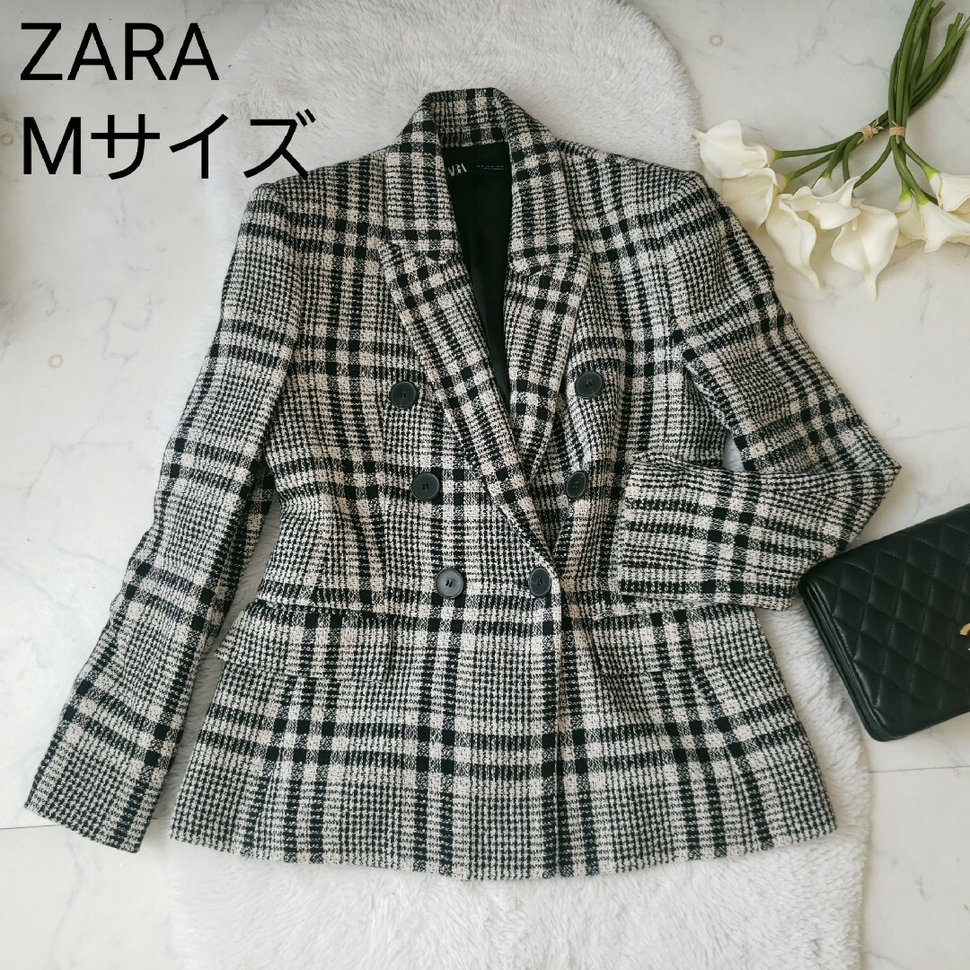 美品　ZARA　テーラードジャケット　Mサイズ