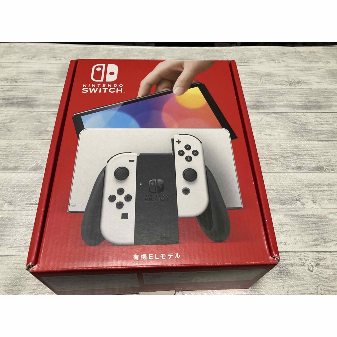 Nintendo Switch(ニンテンドースイッチ)のニンテンドースイッチ有機EL エンタメ/ホビーのゲームソフト/ゲーム機本体(家庭用ゲーム機本体)の商品写真