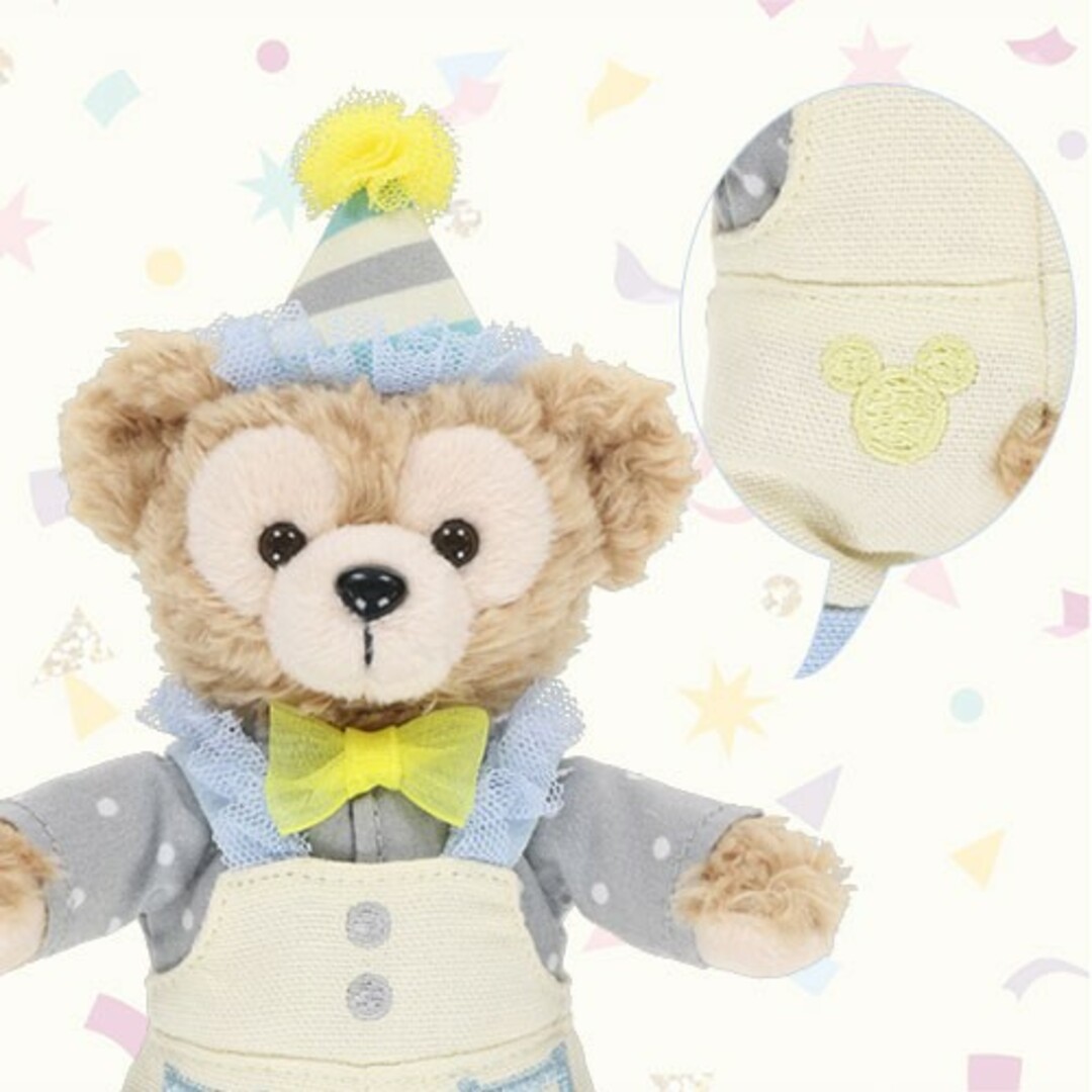 写真の子 ステラルー ダッフィー ぬいぐるみバッジ ディズニーシー パーティー