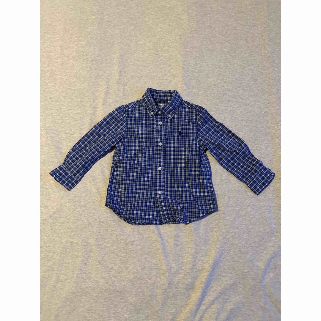 POLO RALPH LAUREN(ポロラルフローレン)のポロラルフローレン チェックシャツ18m 85サイズ キッズ/ベビー/マタニティのベビー服(~85cm)(シャツ/カットソー)の商品写真