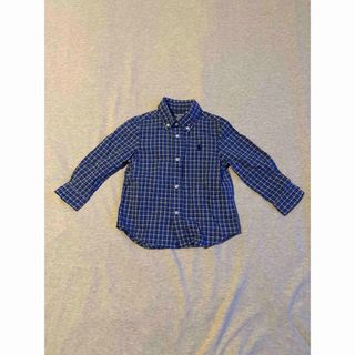 ポロラルフローレン(POLO RALPH LAUREN)のポロラルフローレン チェックシャツ18m 85サイズ(シャツ/カットソー)