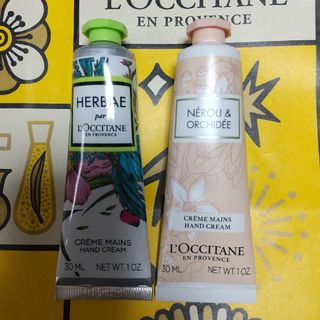 ロクシタン(L'OCCITANE)のL'OCCITANEハンドクリーム 30ml × 2本(ハンドクリーム)