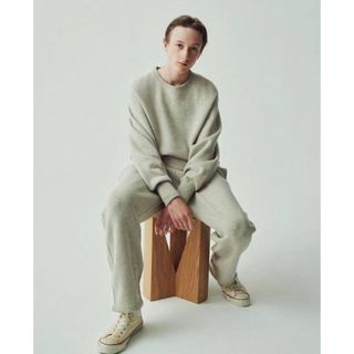COMOLI - comoli 23AW カシミヤ ニットパンツ navy size 3の通販|ラクマ
