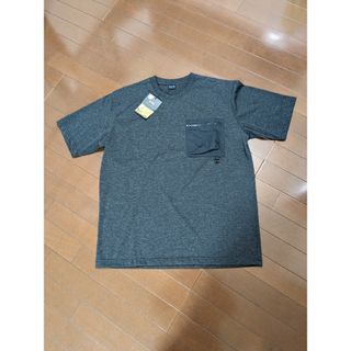 ワークマン(WORKMAN)の未使用タグ付 ワークマン 半袖Tシャツ LL ブラック杢 1460 送料込(Tシャツ/カットソー(半袖/袖なし))