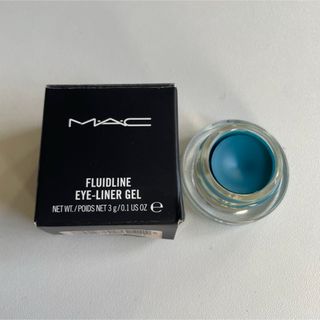 マック(MAC)の【箱付き】M·A·C フルイッドライン ブルー ピープ アイライナー(アイライナー)