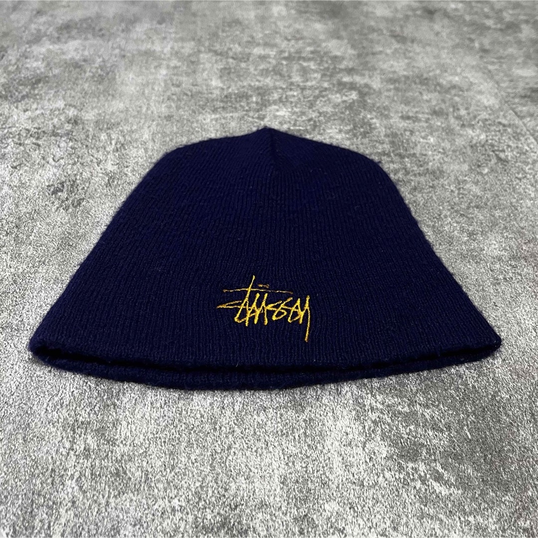 STUSSY(ステューシー)の[USA製] OLD STUSSY(オールドステューシー) 90s ビーニー メンズの帽子(ニット帽/ビーニー)の商品写真